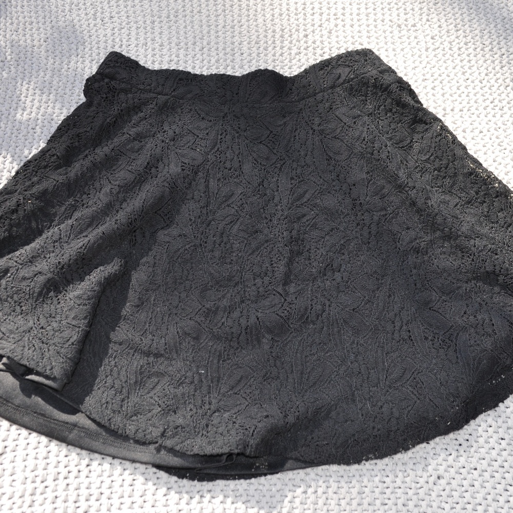 Xuileration lace circle skirt